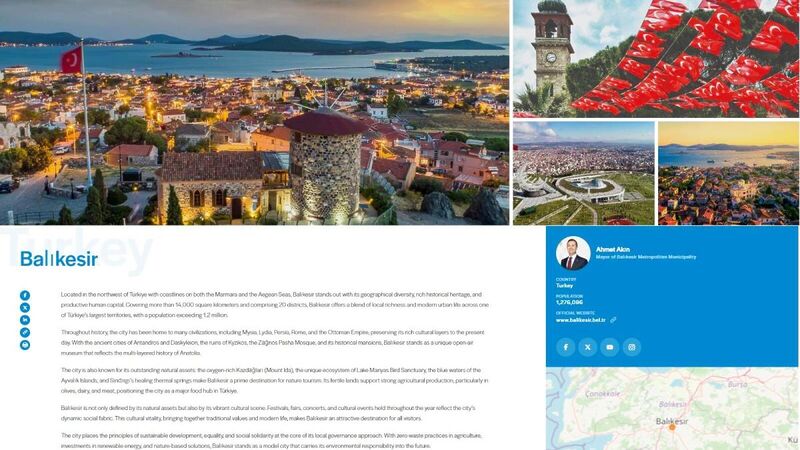 Balıkesir’i, Avrupa’nın en prestijli şehirleriyle aynı konuma getirme konusunda önemli
