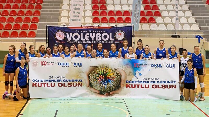 Balıkesir Üniversitesi’nin ev sahipliğinde düzenlenen Üniversiteler Ünilig Voleybol Türkiye Şampiyonası