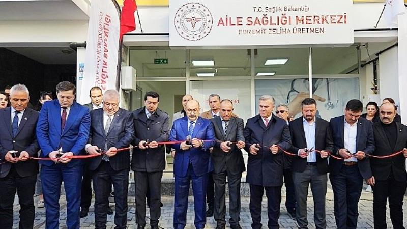 Edremit’te sağlık altyapısının modernleştirilmesine ilişkin önemli gelişme yaşandı. Zeliha Üretmen