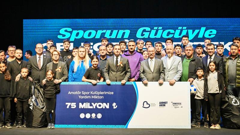 Spor ve sporcunun en büyük destekçisi Balıkesir Büyükşehir Belediye Başkanı