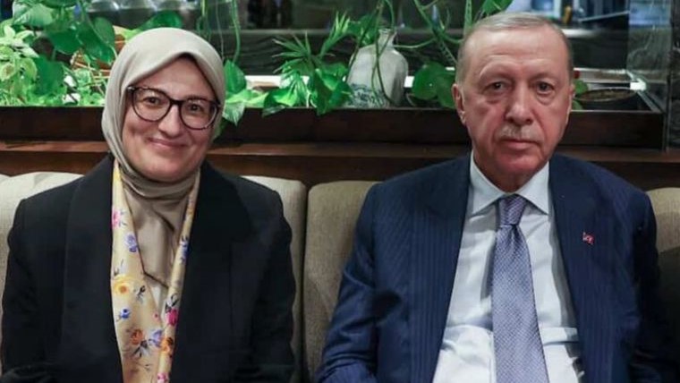 AK Parti Genel Başkan Yardımcısı Belgin Uygur, Cumhurbaşkanı Recep Tayyip