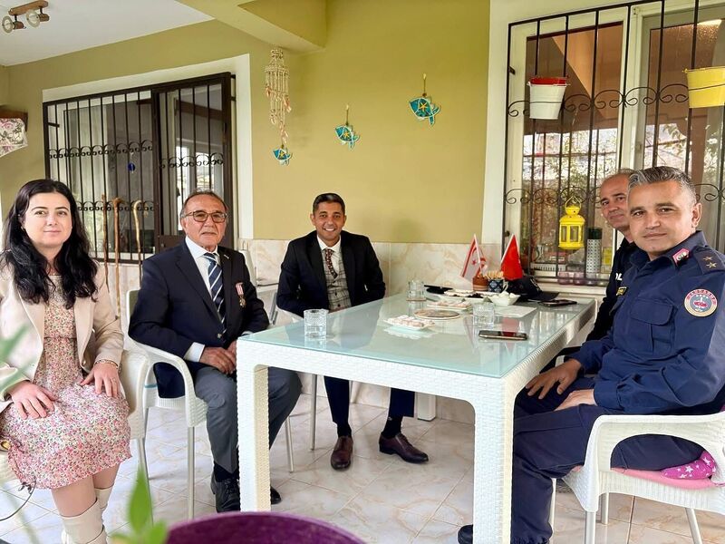 Balıkesir’in Gömeç ilçesinde şehit aileleri ve gazilere yönelik vefa ziyaretleri