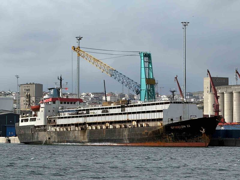 Balıkesir’in Bandırma ilçesine 22 Ekim 2025 tarihinde gelen Spiridon 2