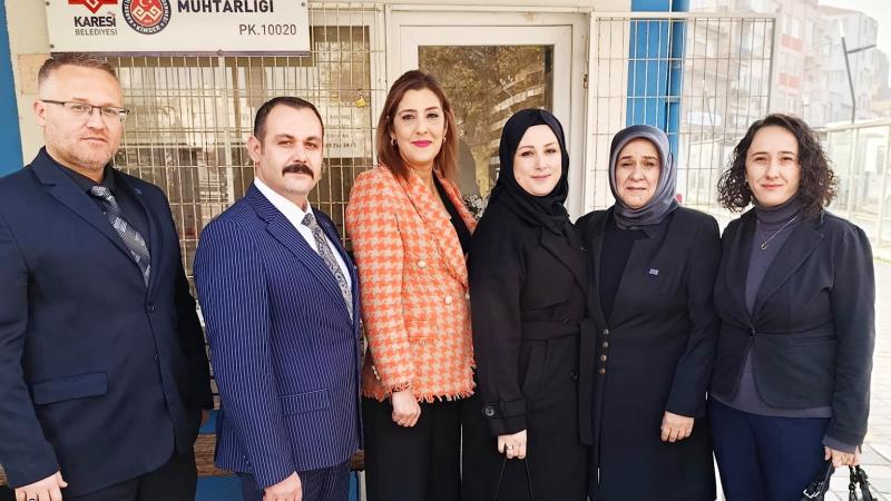 Anahtar Parti Balıkesir Karesi İlçe Teşkilatı, saha ve kurum ziyaretleriyle