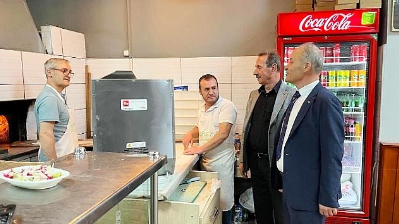 MHP Balıkesir İl Başkanı Niyazi Tunç, Gömeç ilçesinde ziyaretlerde bulunarak