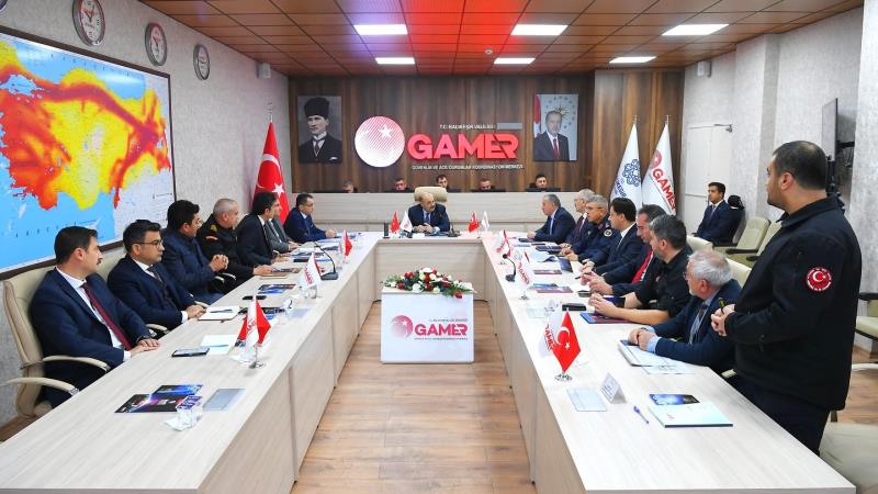 Balıkesir’de Güvenlik ve Acil Durumlar Koordinasyon Merkezi İzleme, Değerlendirme ve