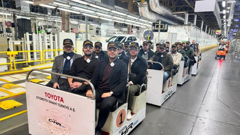 Balıkesir Genç İş İnsanları Derneği üyeleri, Toyota Otomotiv Sanayi Türkiye