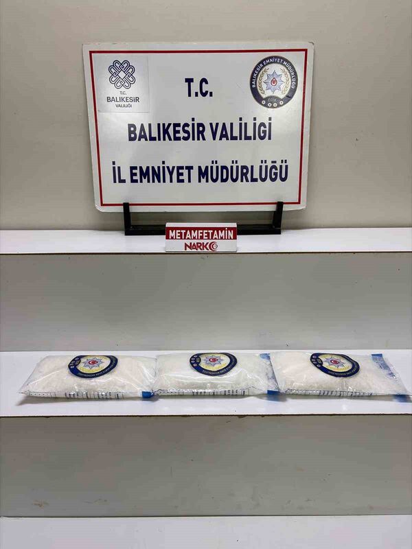 Balıkesir’de son 1 haftada gerçekleştirilen narkotik operasyonlarında yakalanan 7 şüpheli