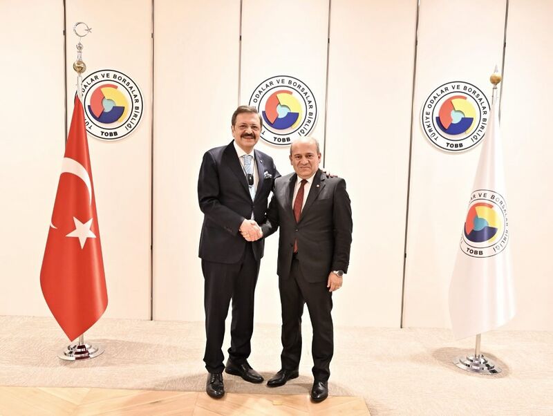 Edremit Ticaret Odası (ETO) Yönetim Kurulu Başkanı Ahmet Çetin, Ankara’da