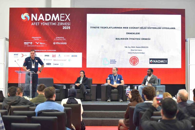 Balıkesir Büyükşehir Belediyesi İtfaiye Dairesi Başkanlığı, İstanbul’da gerçekleşen NADMEX 2025