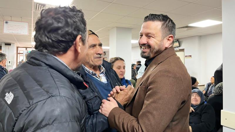 AK Parti Balıkesir İl Başkanı Mehmet Aydemir, Balıkesir Devlet Hastanesine