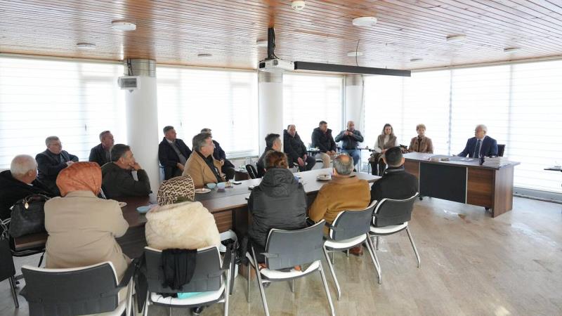 Burhaniye Belediyesi, 2026 yılının ilk geniş katılımlı Muhtarlar Toplantısı’nı Belediye