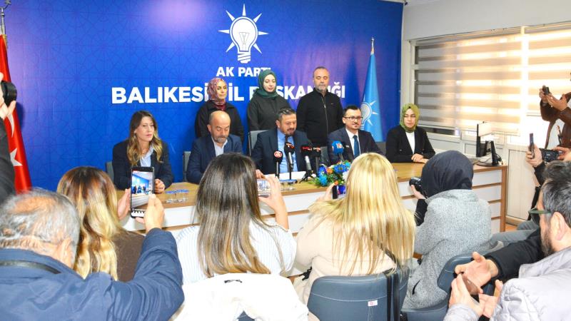 Adalet ve Kalkınma Partisi (AK Parti) Balıkesir İl Başkanı Mehmet