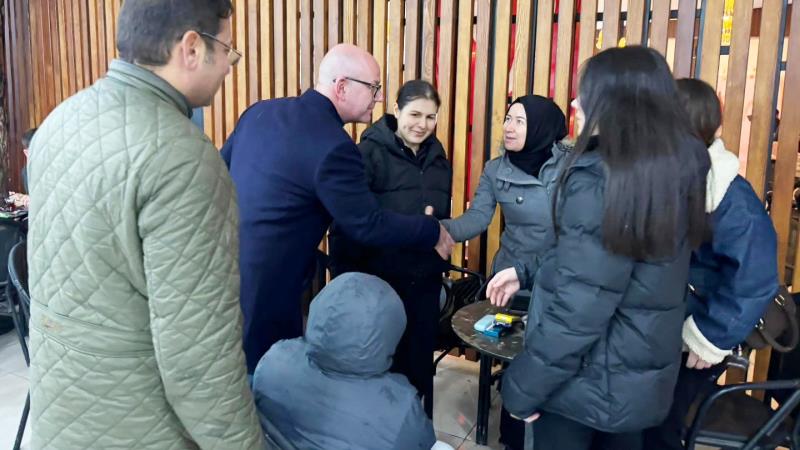 Milletvekili Sarı, bölge halkını yalnız bırakmamaya büyük önem vererek Sındırgı