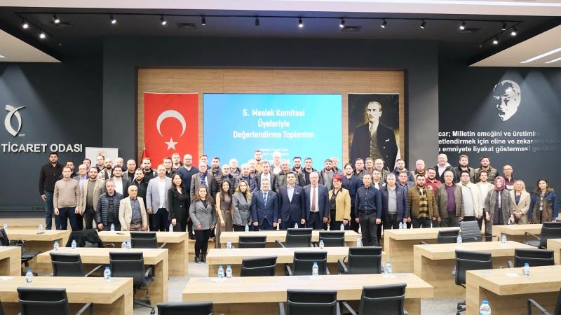 Balıkesir Ticaret Odası, inşaat müteahhitliği grubunu kapsayan 5. Meslek Komitesi