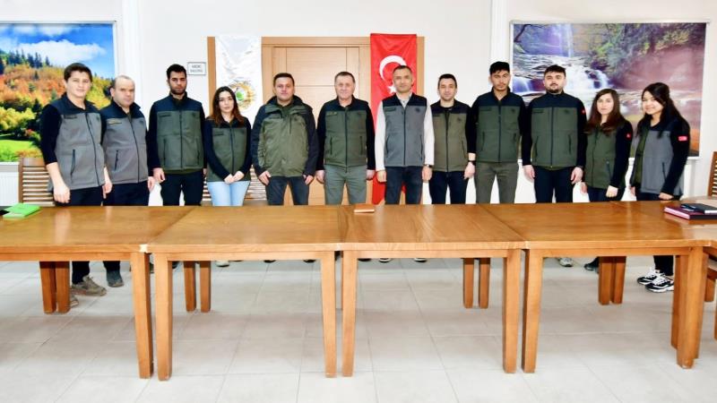 Balıkesir Orman Bölge Müdürlüğü bünyesinde atamaları gerçekleştirilen Orman İşletme Şefleri,