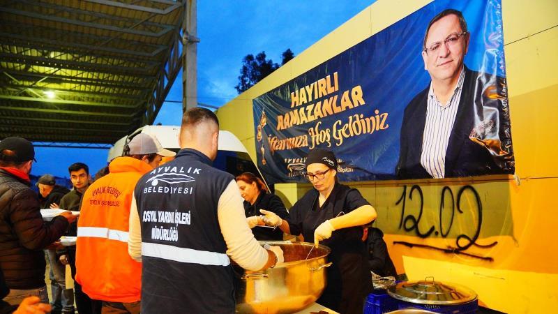Ayvalık Belediyesi, on bir ayın sultanı Ramazan ayının gelişiyle birlikte