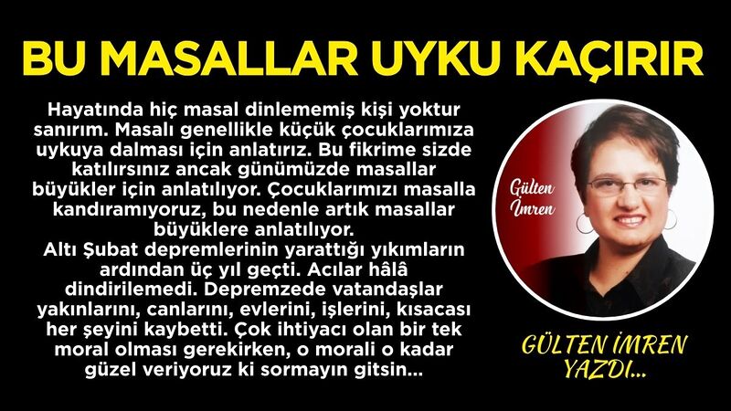 Hayatında hiç masal dinlememiş kişi yoktur sanırım. Masalı genellikle küçük