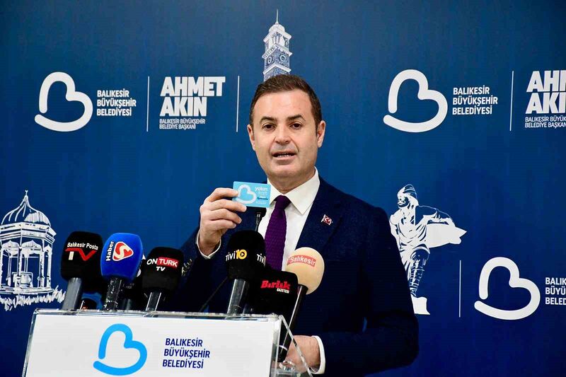 Balıkesir Büyükşehir Belediye Başkanı Ahmet Akın, Ramazan ayında Balıkesir Büyükşehir