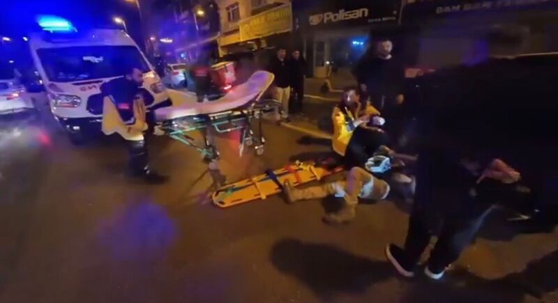 Balıkesir’in Bandırma ilçesinde otomobil çarpması sonucu hastaneye kaldırılan şahıs, arandığı