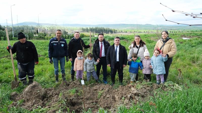 Balıkesir Üniversitesi (BAÜN) kampüsü, Karesi Anaokulu öğrencilerinin katılımıyla gerçekleştirilen anlamlı