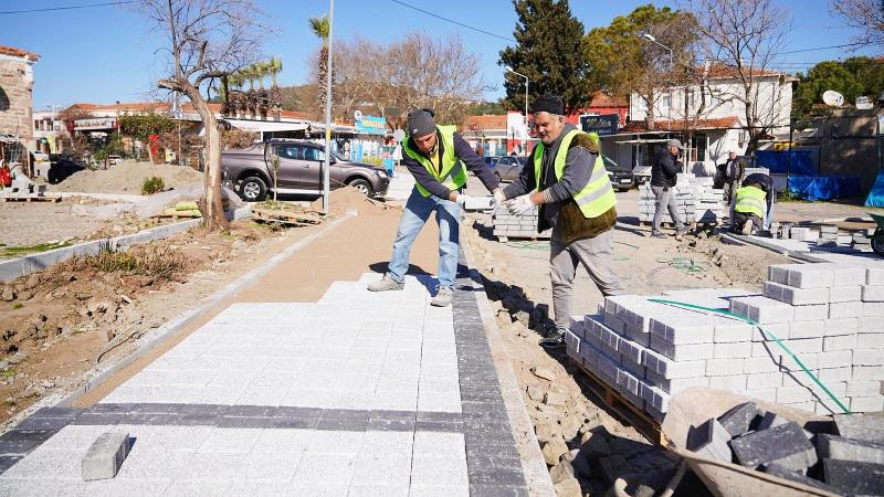Ayvalık Belediyesi, Alibey (Cunda) Adası’nın turistik cazibesini artırmak ve ulaşım