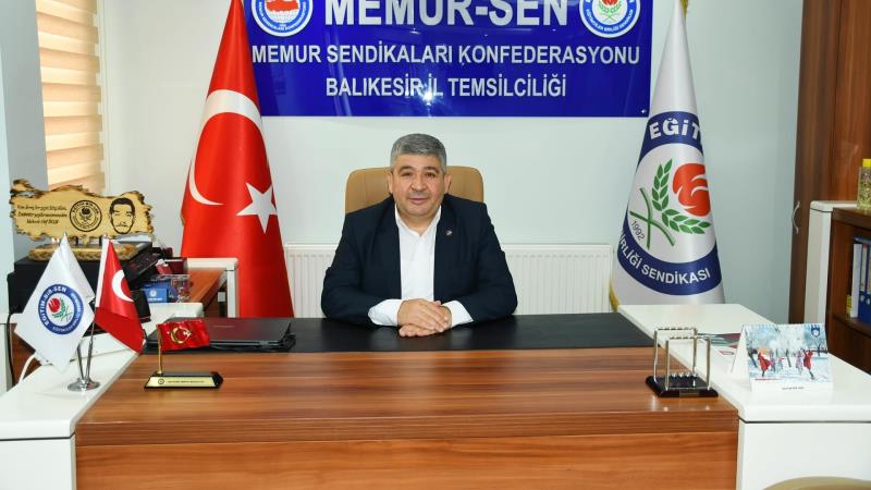 Memur-Sen Balıkesir İl Başkanı ve Eğitim-Bir-Sen Balıkesir 1 Nolu Şube