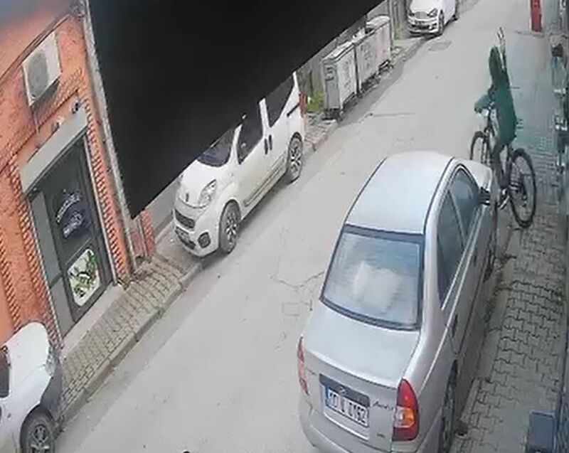 Balıkesir’de meydana gelen olayda kilitli olmayan bisikleti çalınan bir vatandaş,