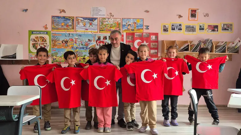 Manyas Belediye Başkanı Ahmet Duru, 23 Nisan Ulusal Egemenlik ve