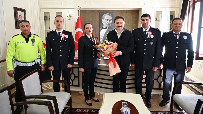 Bigadiç'te Türk Polis Teşkilatı'nın 181. kuruluş yıl dönümü coşkuyla kutlandı.