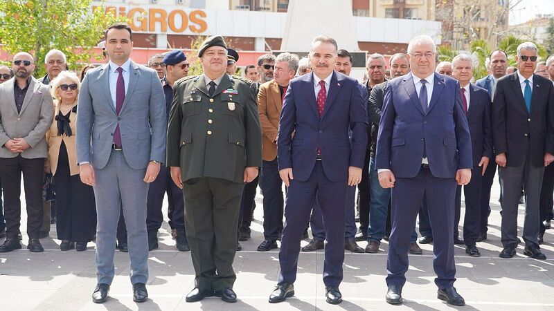 13 Nisan 1934'te Atatürk'ün Edremit'e gelişinin 92. yıl dönümü görkemli