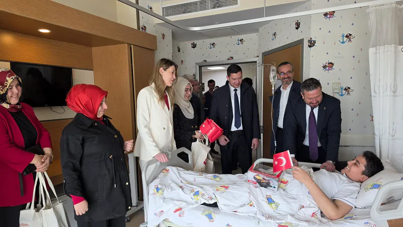 AK Parti Balıkesir İl Başkanı Mehmet Aydemir, 23 Nisan Ulusal