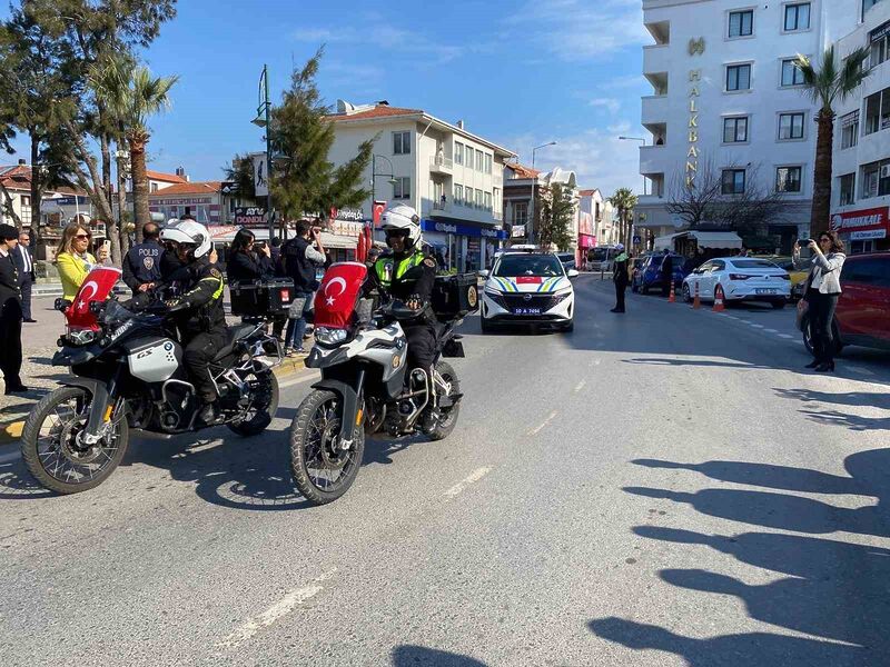 Balıkesir’in Ayvalık ilçesinde, Türk Polis Teşkilatı’nın kuruluşunun 181. yıl dönümü