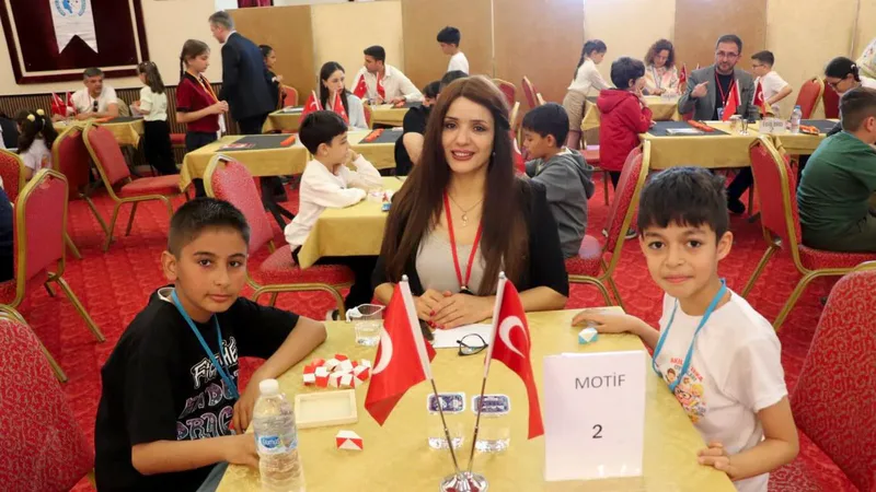 Balıkesir'de düzenlenen Türkiye Akıl ve Zeka Oyunları Turnuvası il finali