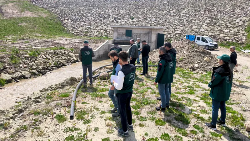 DSİ 25. Bölge Müdürlüğü, Balıkesir Gönen'deki Koçbayır Barajı'nın geçici kabul