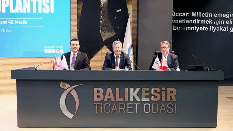 Balıkesir Ticaret Odası, Nisan ayı olağan meclis toplantısını yoğun katılımla