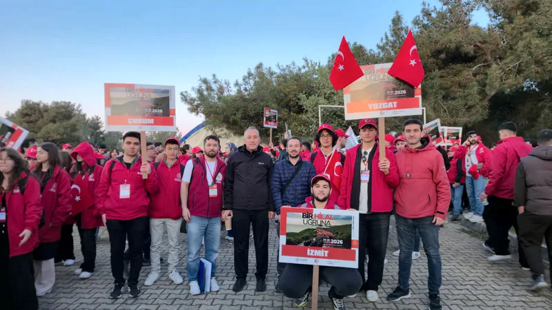 Çanakkale Zaferi'nin 111. yıl dönümünde 168 Balıkesirli genç, 57. Alay