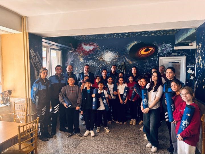 Balıkesir’de Toplum Destekli Polislik Şube Müdürlüğü ekipleri tarafından yürütülen proje