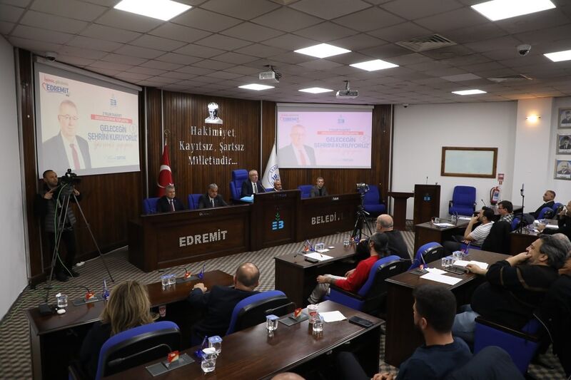 Edremit Belediye Başkanı Mehmet Ertaş, göreve geldiği günden bu yana