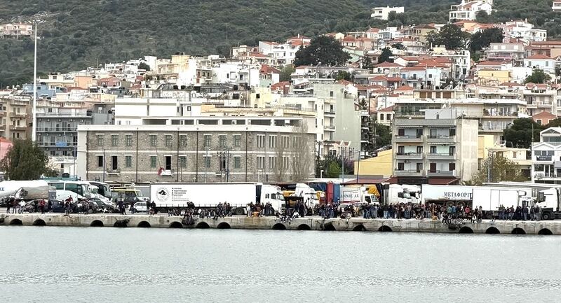 Ege Denizi’nde ulaşımı etkileyen gelişmede; Yunanistan’ın Midilli (Lesvos) Adası’nda görülen