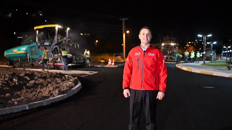 Balıkesir Şüheda Parkı ve dönel kavşak düzenlemesi için geri sayım