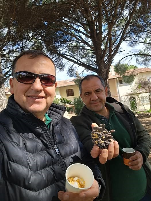 Edremit ilçesinde. Kazdağları Dereli Tarımsal Kalkınma Kooperatifi Başkanı İlhan Deveci,