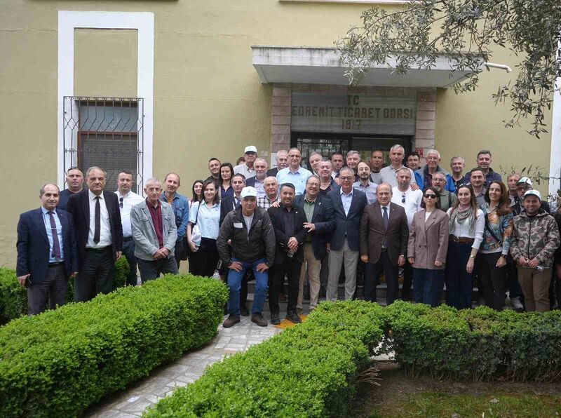 Bandırma Ticaret Borsası’ndan 41 kişilik heyet, Edremit Ticaret Odası ve
