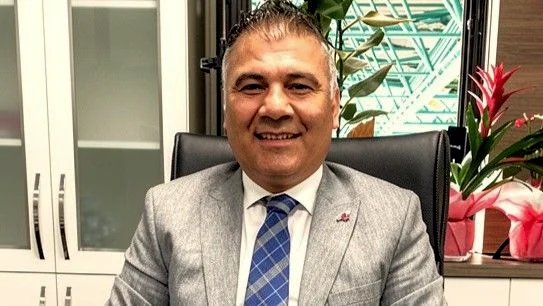 Balıkesir Toplu Taşıma A.Ş. (BTT) yönetimi, Akçay Terminali'ndeki prefabrik montaj