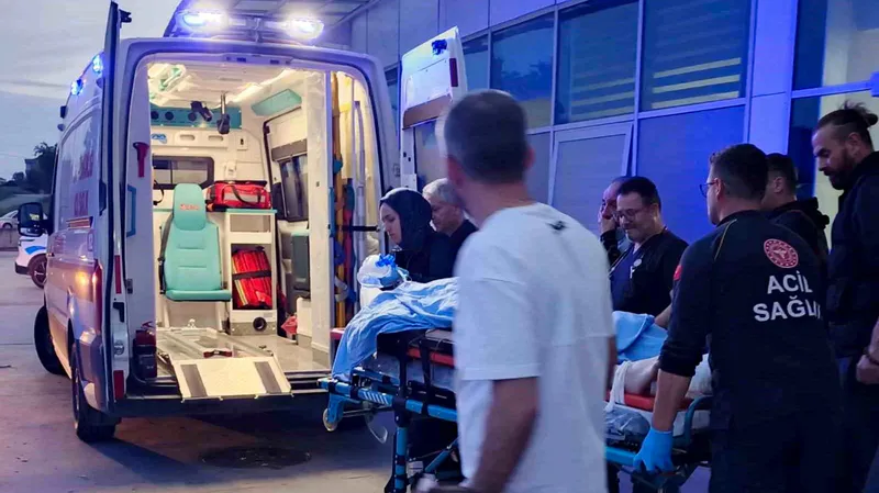 Samsun'un Bafra ilçesinde alkollü sürücünün çarptığı 42 yaşındaki kurye hayatını