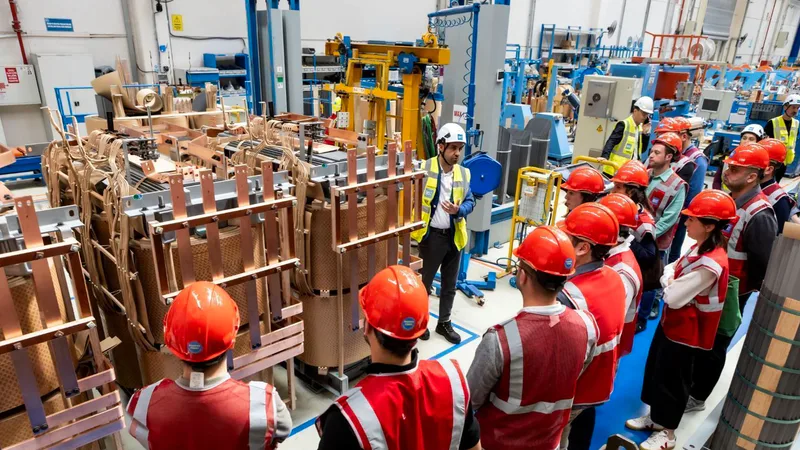 Balıkesir Genç İş İnsanları Derneği, BEST A.Ş. fabrikasına teknik gezi