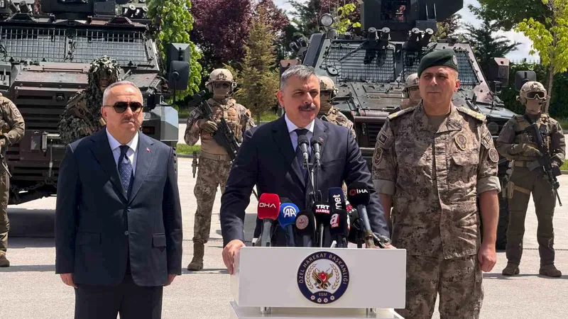İçişleri Bakanı Mustafa Çiftçi, Kurban Bayramı öncesinde Özel Harekat Başkanlığını