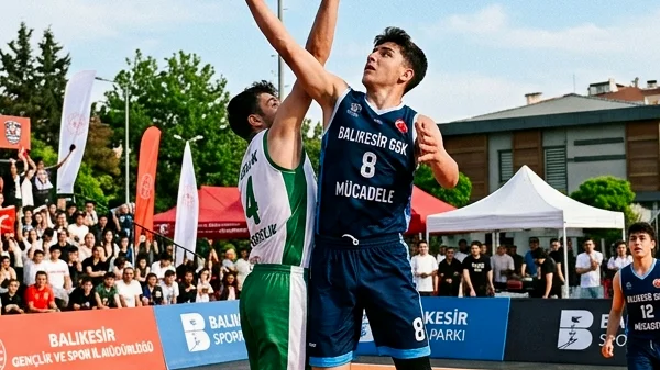 Balıkesir Gençlik ve Spor İl Müdürlüğü organizasyonunda düzenlenen 3x3 Basketbol
