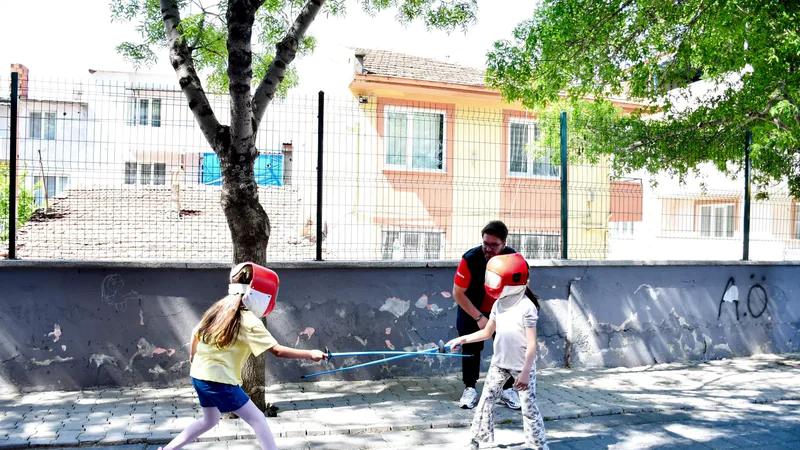 Balıkesir Gençlik ve Spor İl Müdürlüğü'nün 'İlkokullarda Spor Dalı Eğitimi'