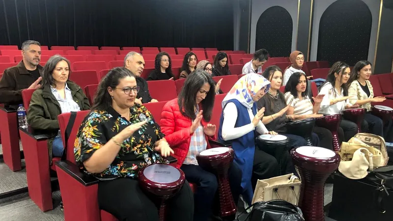 Balıkesir İl Millî Eğitim Müdürlüğü Öğretmen Akademileri kapsamında düzenlenen ritim